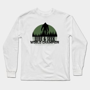 Undefeated Hide and Seek World Champion Long Sleeve T-Shirt